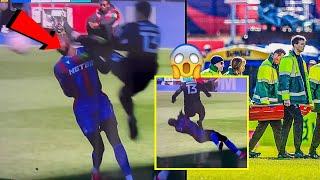🟥 Philippe Mateta COLLIDING with Liam Roberts and getting injury | Mateta injury vs Millwall