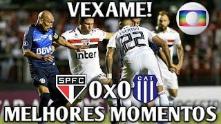 São Paulo 0 x 0 Talleres-ARG - Melhores Momentos(GLOBO HD) - VEXAME! - Libertadores 2019