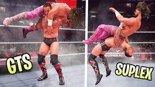 50 Amazing Move Combos You can Do In WWE 2K24 (GTS German,Spear Clothesline & more)