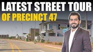 Latest Street Tour & Development Status of Precinct 47 #bahriatownkarachi #precinct47#250sqyardplots