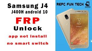 samsung j4 frp bypass | sm-j400f android 10 google account bypass | without pc | no app installing