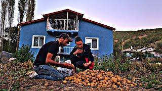 AİLEMLE İLGİLİ AÇIKLAMA~YORUCU KÖY İŞLERİ~TERASTA AKŞAM YEMEĞİ