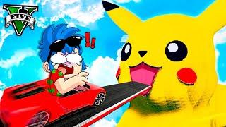 GTA 5: ¡PIKACHU Vs MEGA RAMPA IMPOSIBLE!  Timba Vk