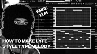 LYFESTYLE YEAT MELODY TUTORIAL | FREE FLP