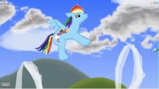 Grue3 rides Rainbow Dash to hell! (500 sub special!)