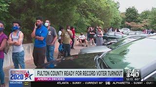 Fulton County ready for record voter turnout