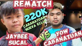 220k rematch JAYBEE SUCAL+1 win vs YOW CABANATUAN 11-062024