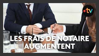 Hausse des frais de notaire