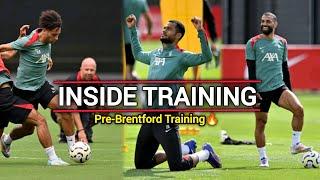 INSIDE TRAINING | Final Training Ahead of Brentford clash, complete Squad fully ready