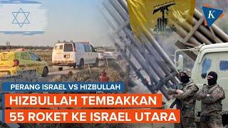 Hizbullah Luncurkan Serangan Roket Paling Mematikan ke Israel