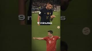 Lewandowski vs Mbappe #1vs1 #football #lewandowski #poland #mbappe #france #cristianoronaldo #messi