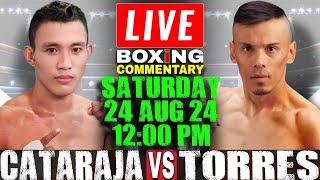 LIVE KJ Cataraja vs Kenbun Torres Full Fight Commentary! Bantamweight Contest - 10 Rounds