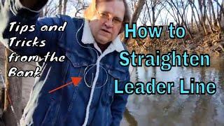 How to Straighten Leader Line