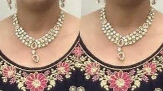 Very Very Beautiful Kundan Necklace lll  Jewellery Set under ₹400