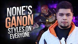 n0ne's Ganon Styles on Everyone | The Best n0ne Ganon Combos/Plays | Melee