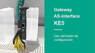 Gateway AS-I KE5 - Botón de configuración