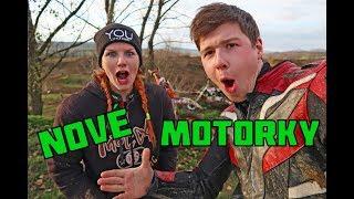 NOVÉ MOTORKY | ENDURO VS PITBIKE | PODZIMNÍ MOTOVLOG