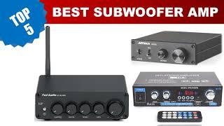 Top 5 Best Subwoofer AMP 2024 - Best Subwoofer Amplifier For Car Audio