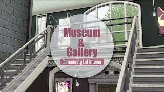 Sims 3 Twinbrook Renovation: Museum & Art Gallery Interior