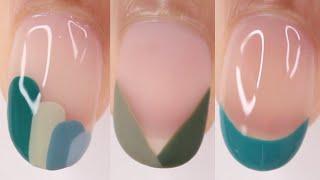 9 EASY nail art design ideas, easy fall nail art, simple nail designs