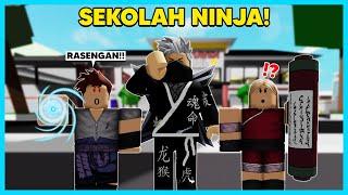 MIPAN & ZUZUZU Ikut Sekolah Ninja! Bisa Menghilang Dan Parkour (Brookhaven) - Roblox