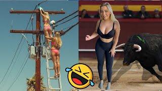 Hilarious People Life   | Instant Regret Fails Compilation 2024 - Try Not To Laugh