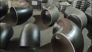 ANSI B16.9 JIS Carbon Steel Pipe Fittings 45 Degree A234 Sch40 Seamless Pipe Elbow