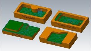 MASTERCAM TUTORIAL: 2D POCKET TOOLPATHS (PART 1/2)