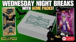 NATIONAL TREASURES, DONRUSS, & ORIGINS FOOTBALL!! Wednesday Night Sports Card Group Breaks!