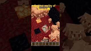 Minecraft showed the reality of world  #minecraft #short #viral