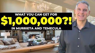 What Does $1,000,000 Get You In Temecula CA and Murrieta CA in 2023