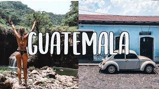 GUATEMALA, ANTIGUA, SEMUC CHAMPAGNE & BELLYFLOPS - REISVLOG #25