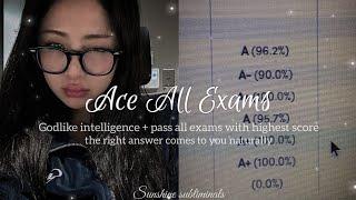  : Ace all exams even without studying ︎ Listen once ︎ .....