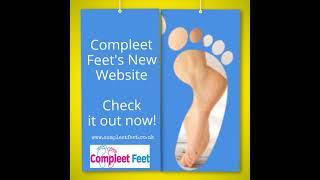 Compleet Feet's New Website   Check it out now!