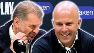  LIVE | Arne Slot and Ange Postecoglou post-match press conference | Tottenham 3-6 Liverpool