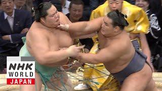 GRAND SUMO: Final Day of the November 2024 Tournament - GRAND SUMO Highlights