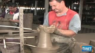 Processo de Fabricação de Vasos em Tambaú - SP.