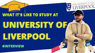 University Of Liverpool Q/A-  Course, scholarships, jobs  Ft. Abhishek #interview