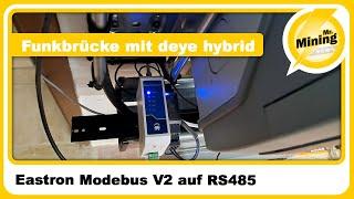 RS485 Funkbrücke mit deye hybrid+Eastron SDM 630 V2 Modebus es funktioniert endlich ️