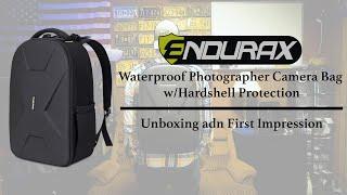 Endurax Waterproof Camera Bag w/Hardshell Protection | First Impressions | TERRIBLE CAMERA BAG