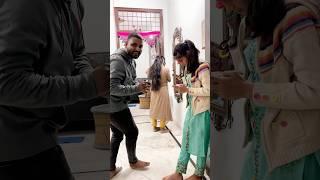 Wife prank  | navel kiss | Prank on wife | navel kiss prank | aunty kiss | navel Romance | #shorts