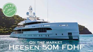 Heesen 50m FDHF Hybrid Superyacht Multiple Available on the Market | Superyacht Overview