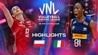  ITA vs.  POL - Semi Finals | Highlights | Women's VNL 2024