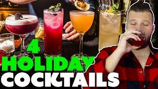 4 Easy Holiday Cocktails For Beginners