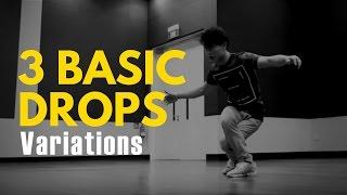 Bboy Tutorial | 3 Basic Drops Variations | Breakdance Decoded