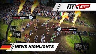 News Highlights in ITALIANO | Liqui Moly MXGP of Germany 2025