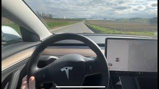 0-100km/h Tesla Model 3 Longe Range Beschleunigung 2023