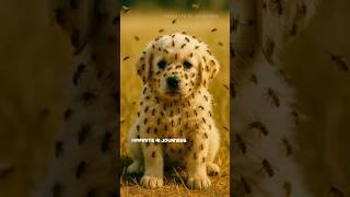 A Fluffy Puppy Attacked by Wasps | What Happened Next Will Melt Your Heart #ytshorts