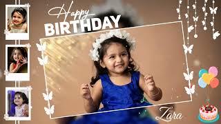 Baby birthday status | first birthday status song