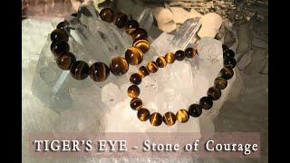 Brown Tiger Eye Stone Bracelet Benefits Meanings | Stone of Courage | DIY Jewelry Supply